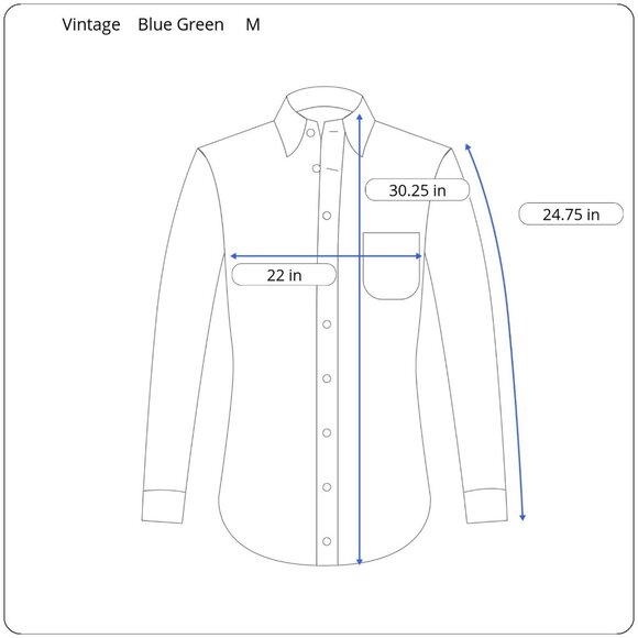 Vintage 1980s Shadow Plaid Wool Board Shirt Mens Medium Blue Green Woven Brushed - Picture 3 of 15